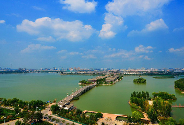 聊城南關(guān)島景觀